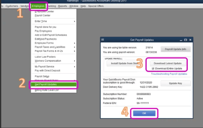 Updating QuickBooks Desktop