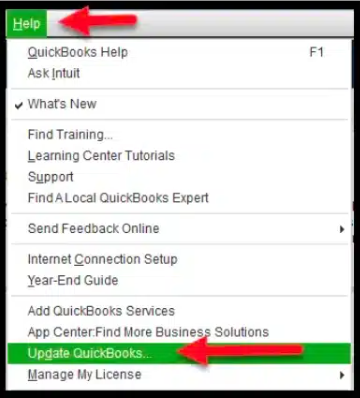 QuickBooks error 12038