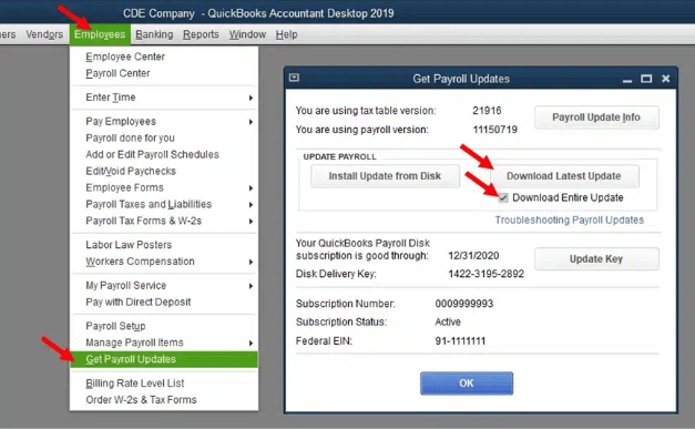 QuickBooks accounting desktop