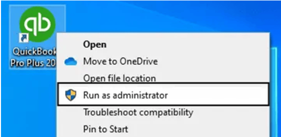 Run as administration