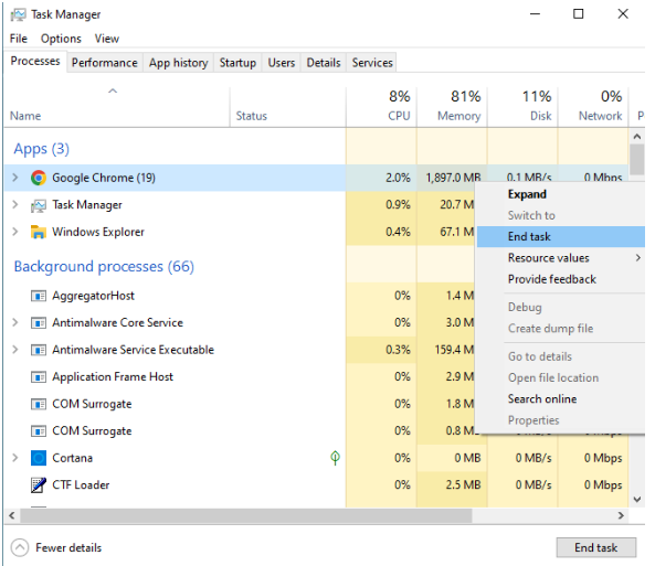Task manager