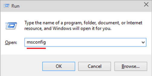 Run command window 
